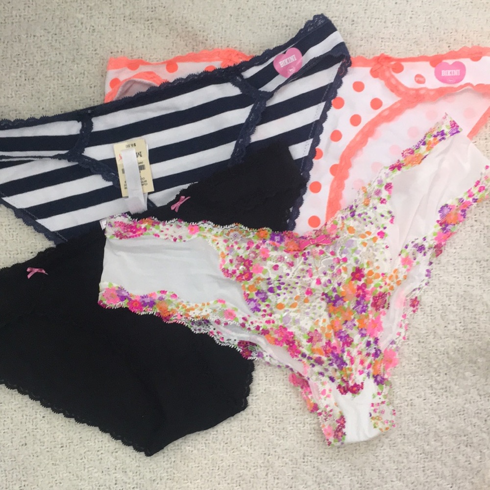 Four Pairs of Victoria’s Secret Underwear